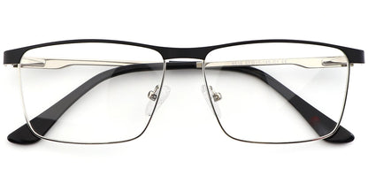 Acetate Metal Rectangle Frame F8544