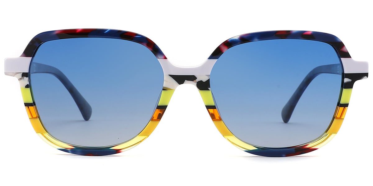 Acetate Square Sunglasses SG9292