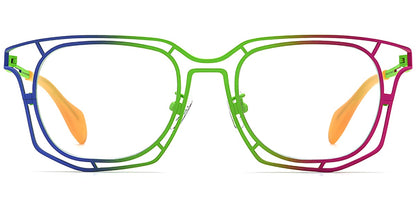 Titanium Square Frame F7402