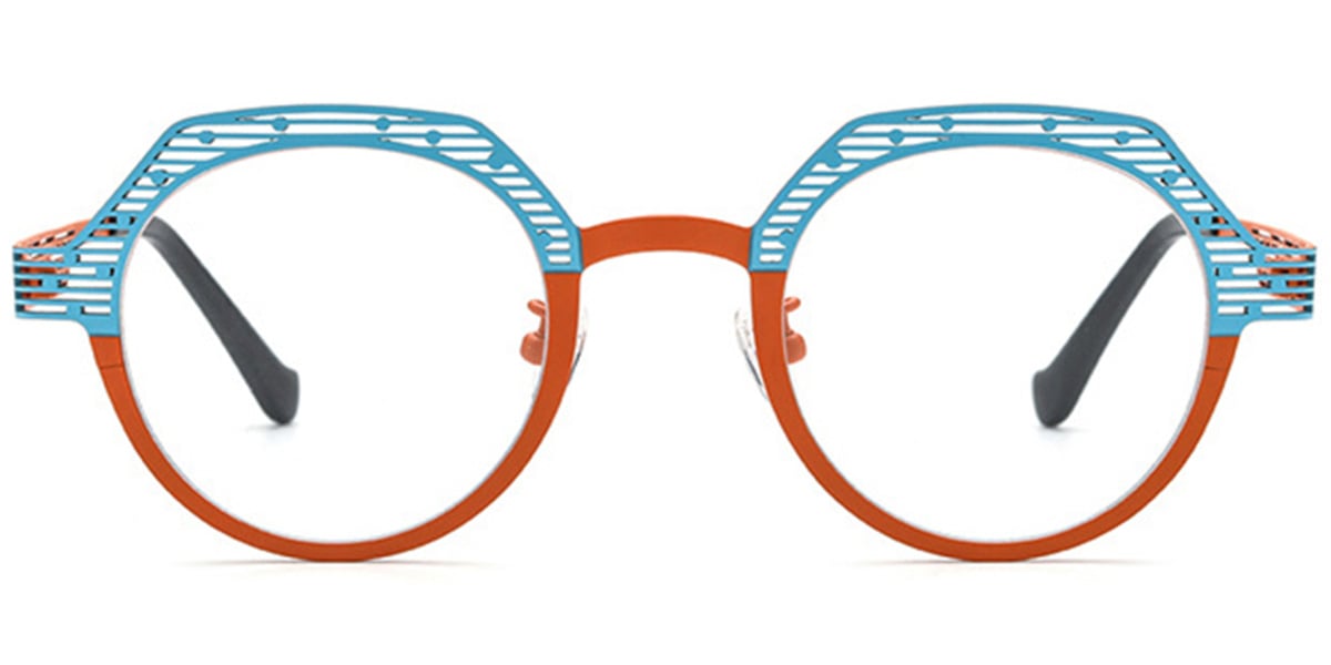 Titanium Geometric Frame F6725
