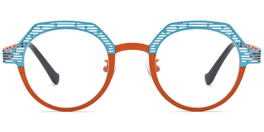 Titanium Geometric Frame F6725