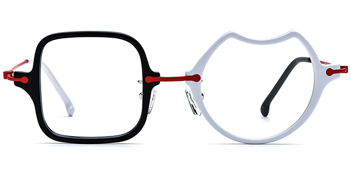 Titanium Geometric Frame F7174