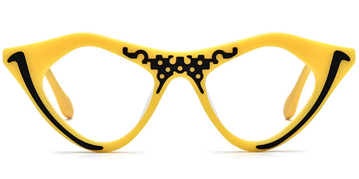 Acetate Cat Eye Frame F6898