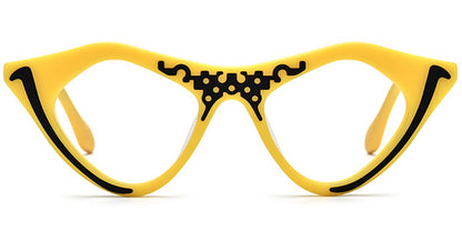 Acetate Cat Eye Frame F6898
