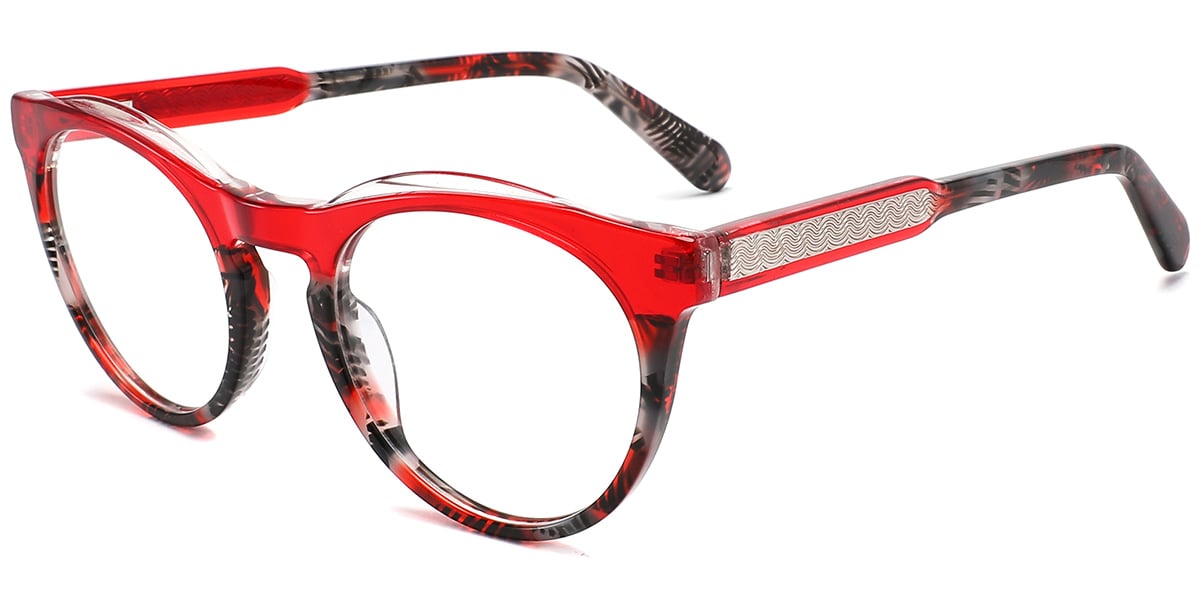 Acetate Round Frame F9372