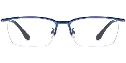 Titanium Rectangle Frame F8812