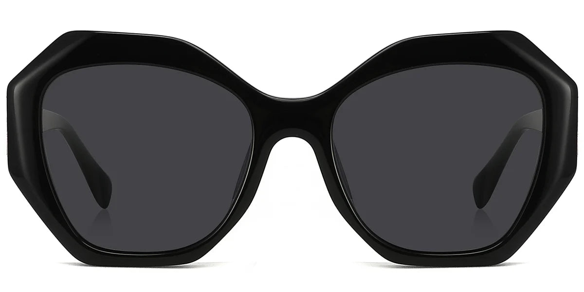 Women's Acetate Geometric Sunglasses SG4300