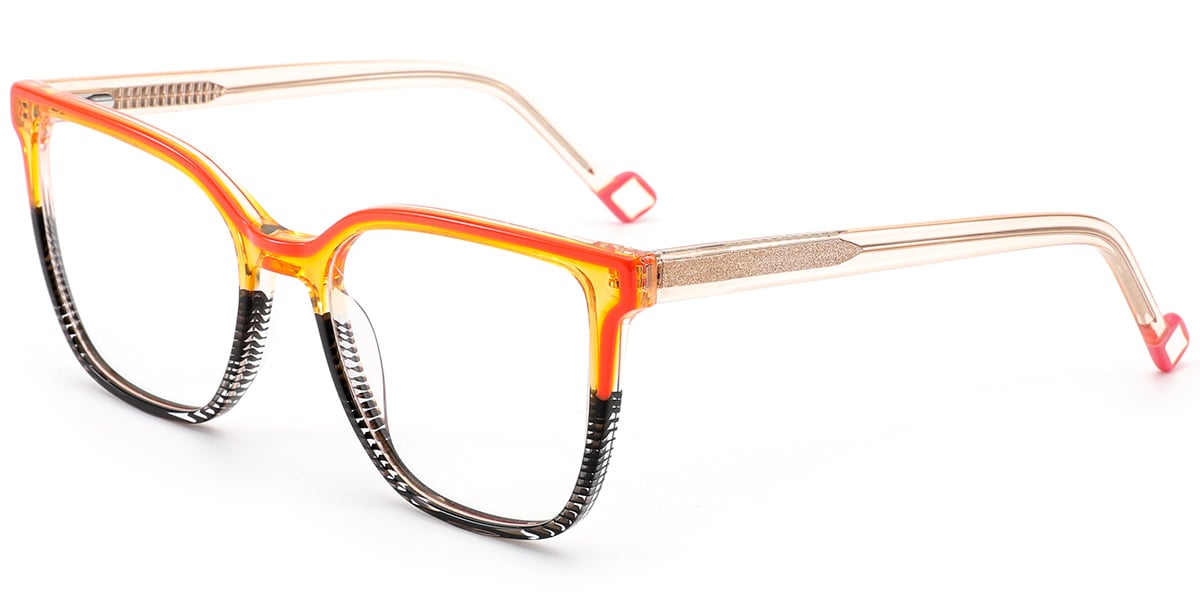 Acetate Square Frame F8503