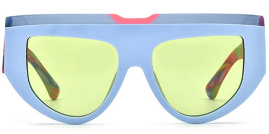 Acetate Geometric Sunglasses SG6849