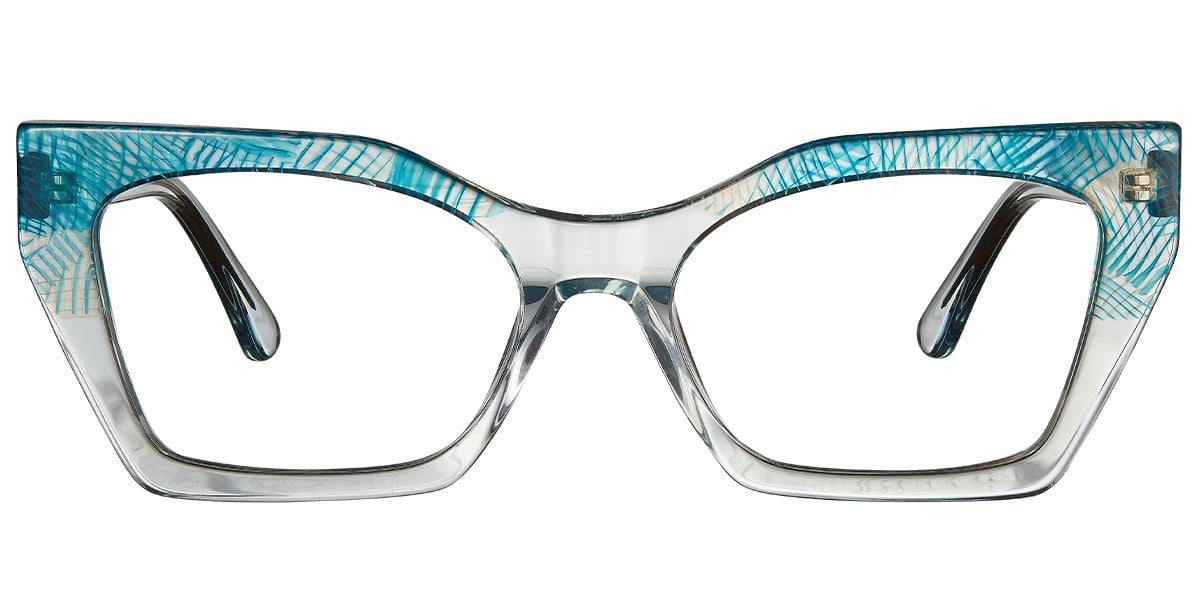 Acetate Cat Eye Frame F5217