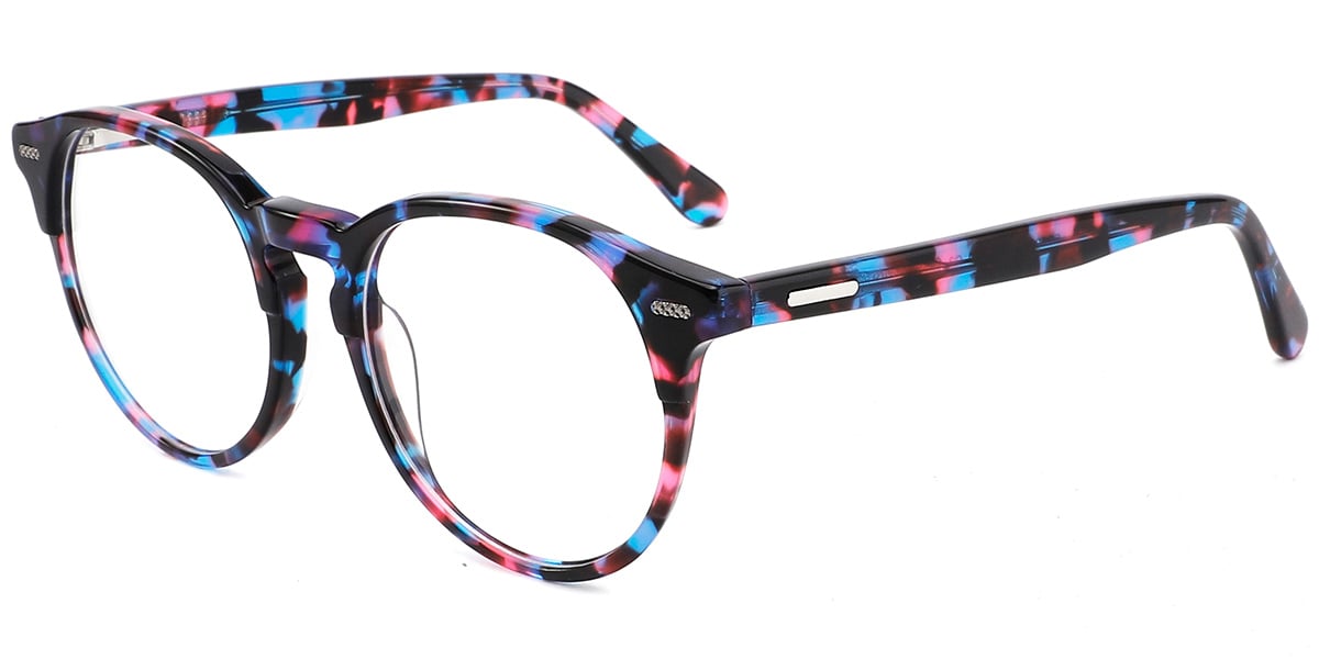 Acetate Round Frame F10301