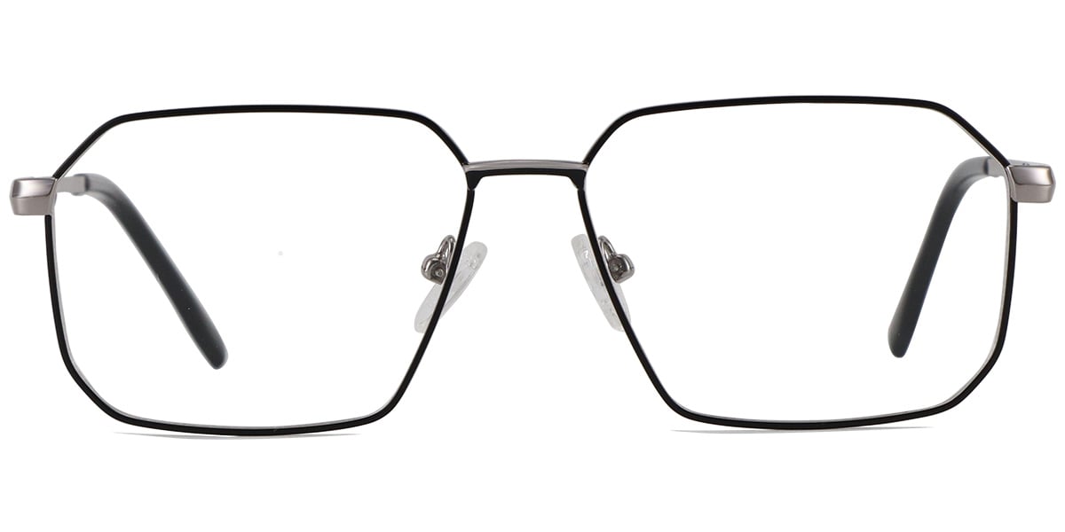 Acetate Metal Square Frame F8863