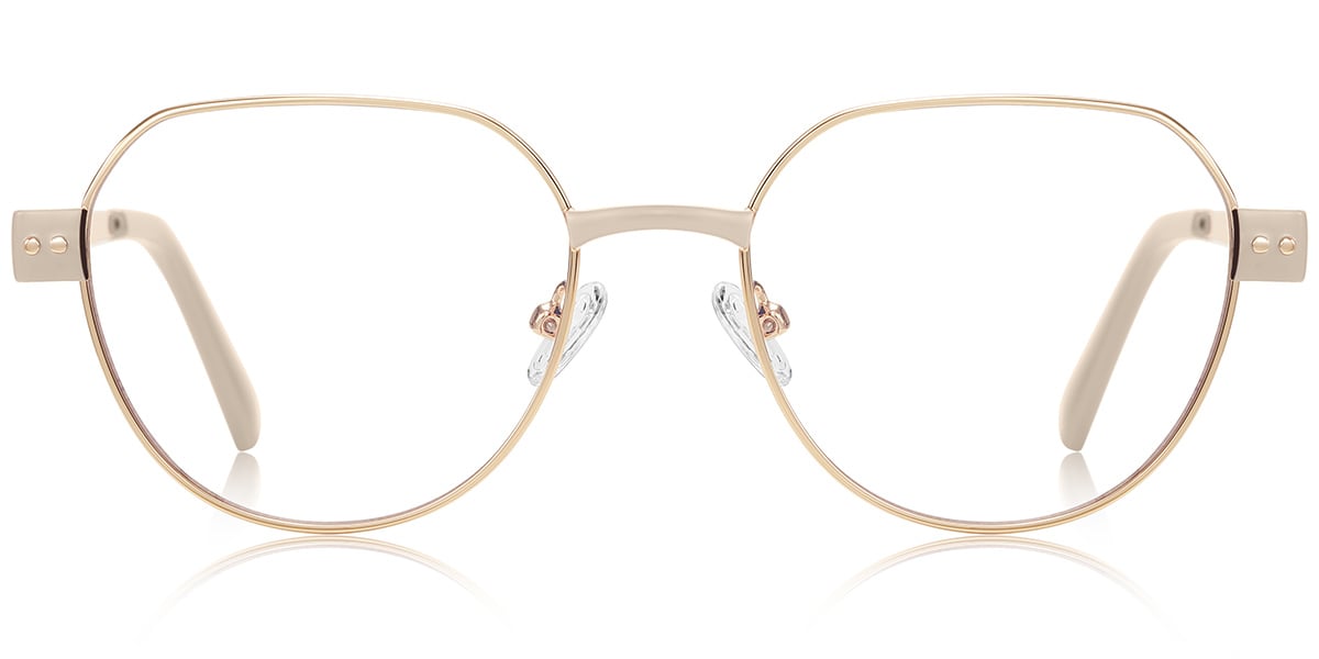 Geometric Eyeglasses F9606