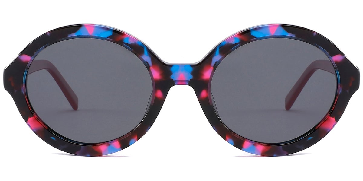 Acetate Oval Sunglasses SG10255