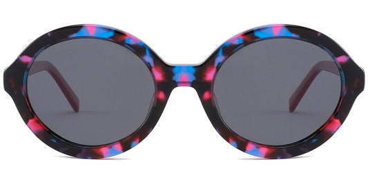 Acetate Oval Sunglasses SG10255