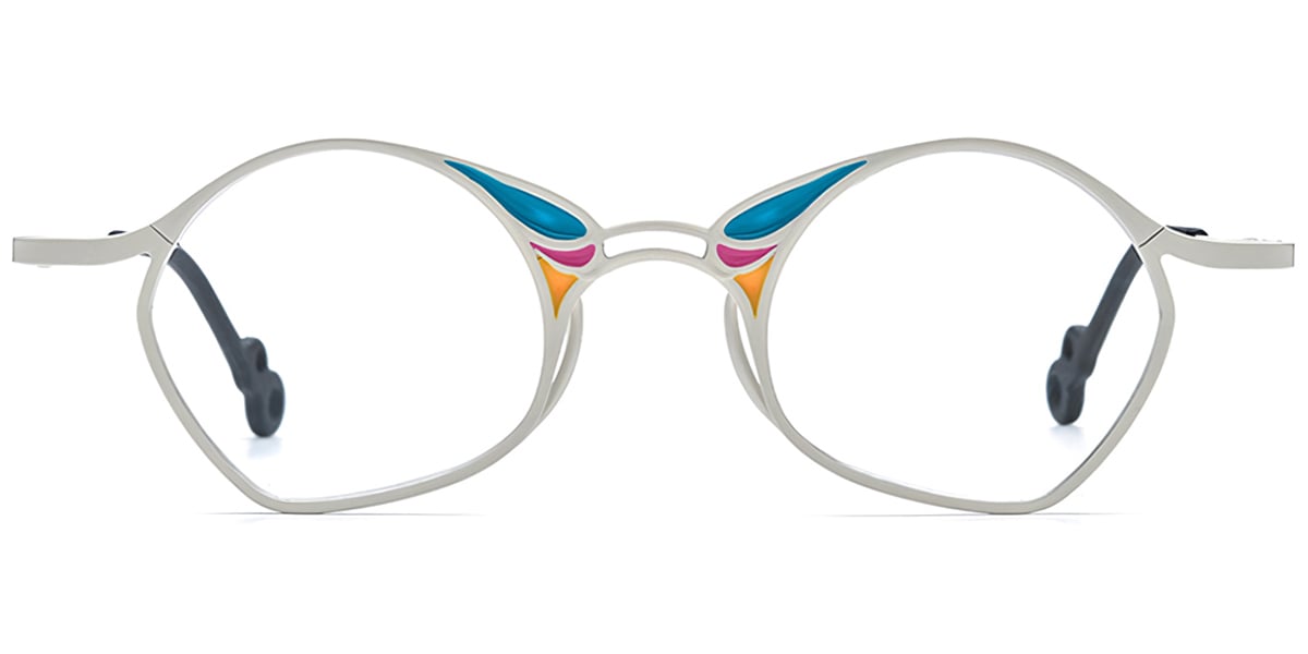 Titanium Geometric Frame F7318