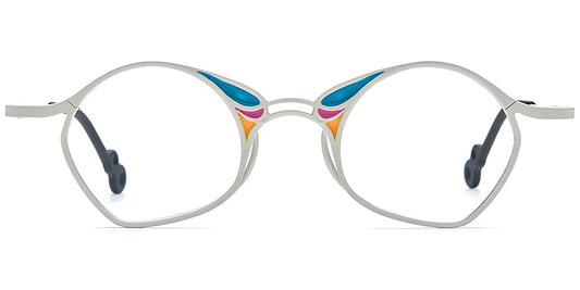Titanium Geometric Frame F7318