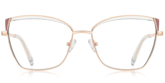 Metal TR Cat Eye Frame F6835