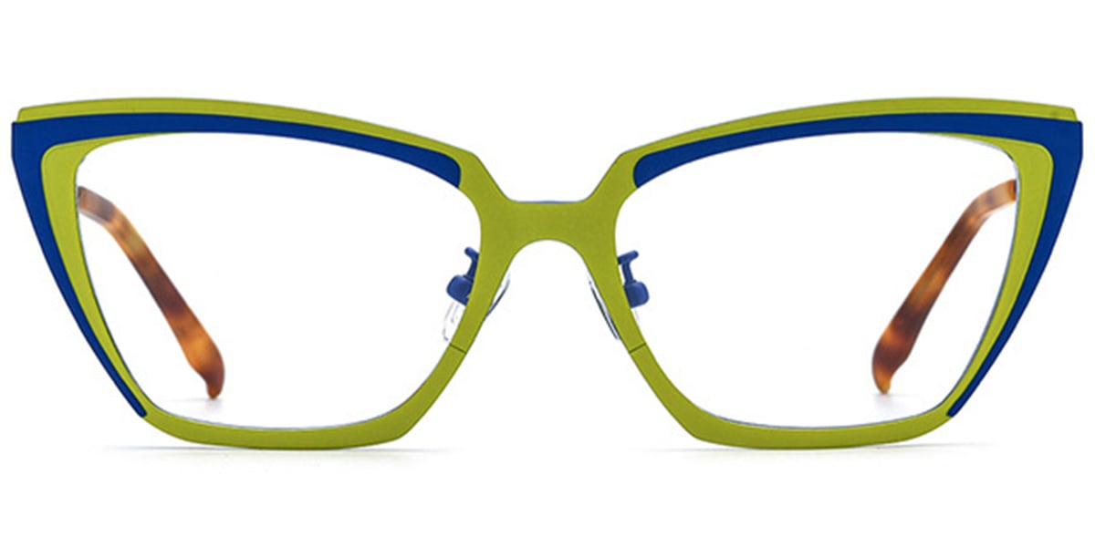Titanium Cat Eye Frame F6801