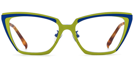 Titanium Cat Eye Frame F6801