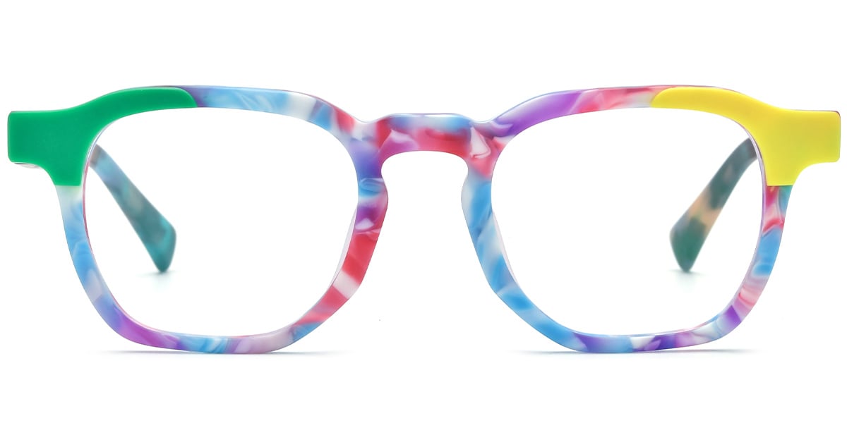 Acetate Square Frame F5624