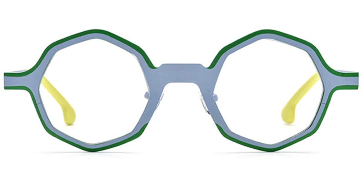Titanium Geometric Frame F6437