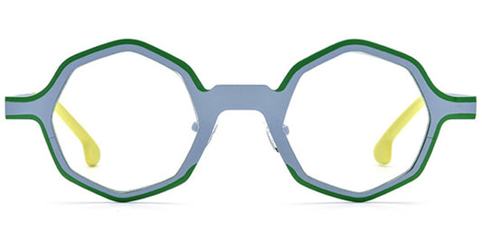 Titanium Geometric Frame F6437