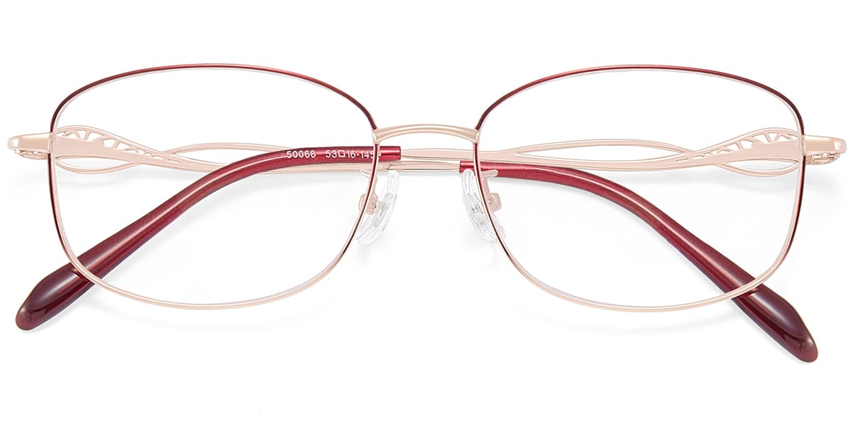 Rectangle Eyeglasses F9142