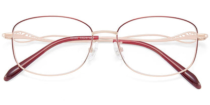 Rectangle Eyeglasses F9142