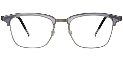 Acetate Titanium Square Frame F4297