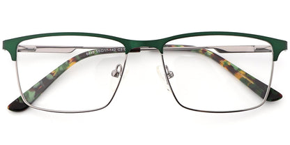 Acetate Metal Rectangle Frame F8543