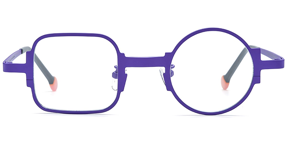 Titanium Geometric Frame F7167