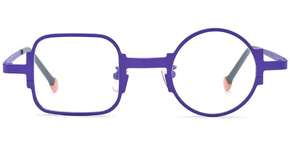 Titanium Geometric Frame F7167