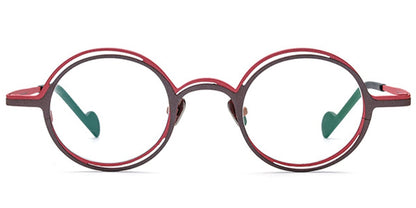 Titanium Round Frame F5618