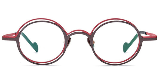 Titanium Round Frame F5618