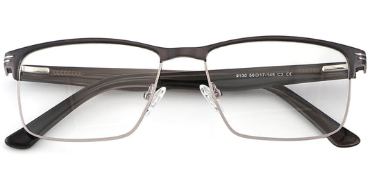 Acetate Metal Rectangle Frame F9030