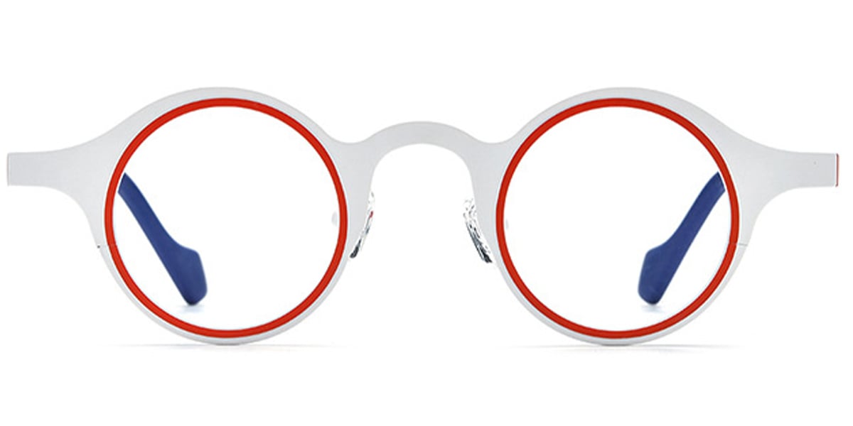 Titanium Round Frame F6859