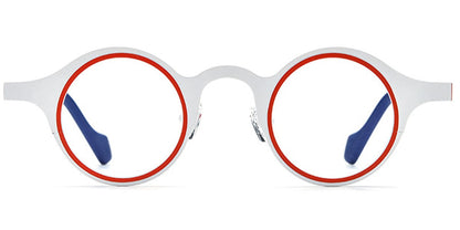 Titanium Round Frame F6859