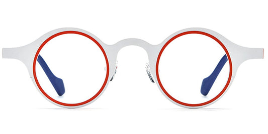 Titanium Round Frame F6859