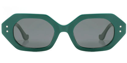 Acetate Geometric Sunglasses SG5602