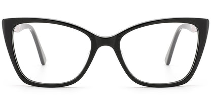 Acetate Cat Eye Frame F9039