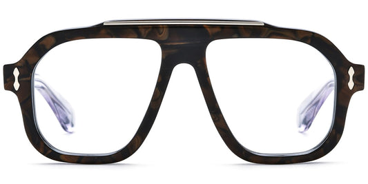 Acetate Square Frame F8340