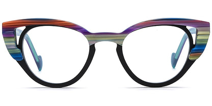 Acetate Cat Eye Frame F7541