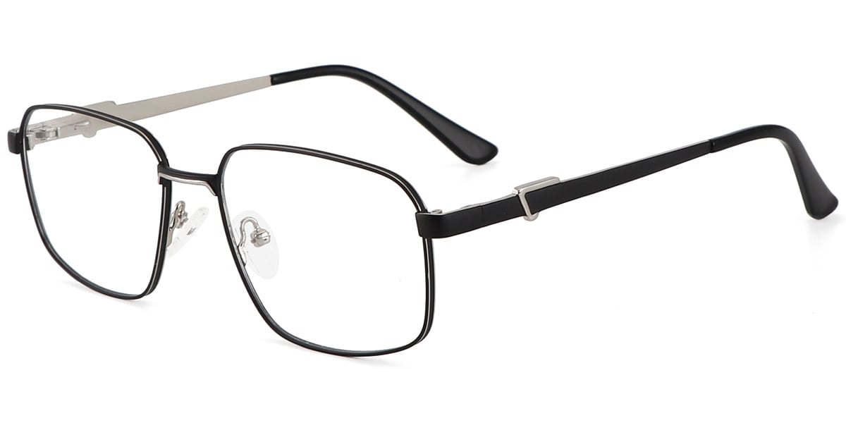 Acetate Metal Rectangle Frame F8745