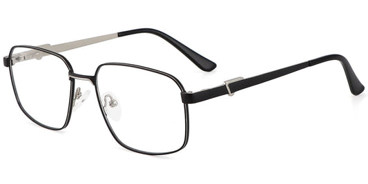 Acetate Metal Rectangle Frame F8745