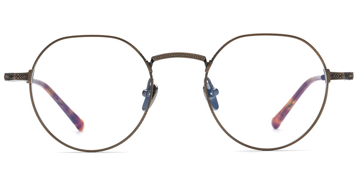 Titanium Geometric Frame F5758