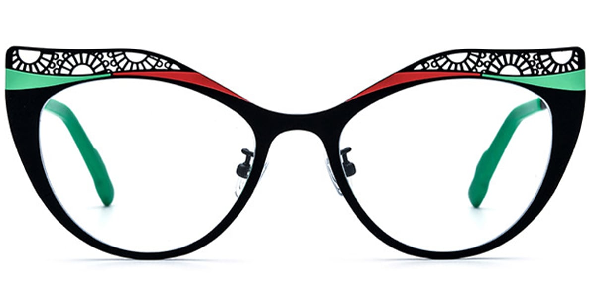 Titanium Cat Eye Frame F6906
