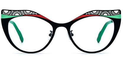 Titanium Cat Eye Frame F6906