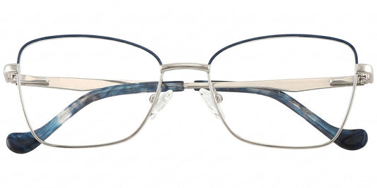 Acetate Metal Cat Eye Frame F8872