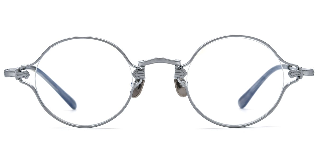 Titanium Round Frame F5748